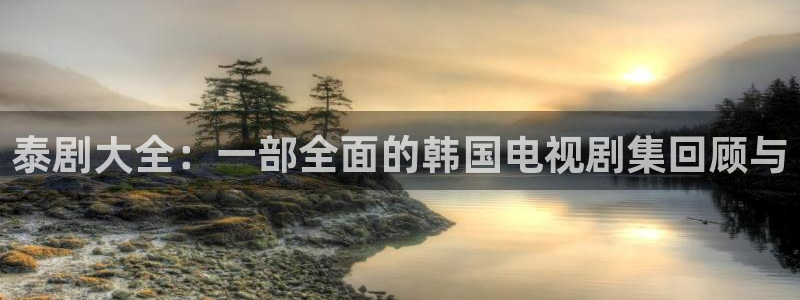 全能影视在线观看：泰剧大全：一部全面的韩国电视剧集回顾与