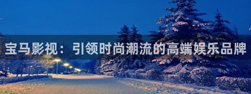 全能视频在线：宝马影视：引领时尚潮流的高端娱乐品牌